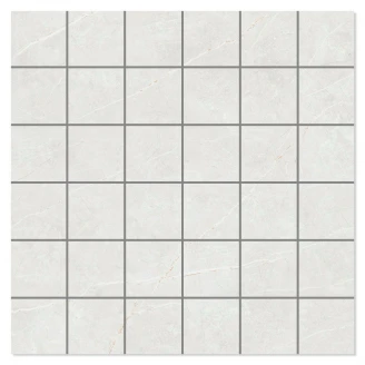 Marmor Mosaik Klinker Prestige Vit Matt 30x30 (5x5) cm